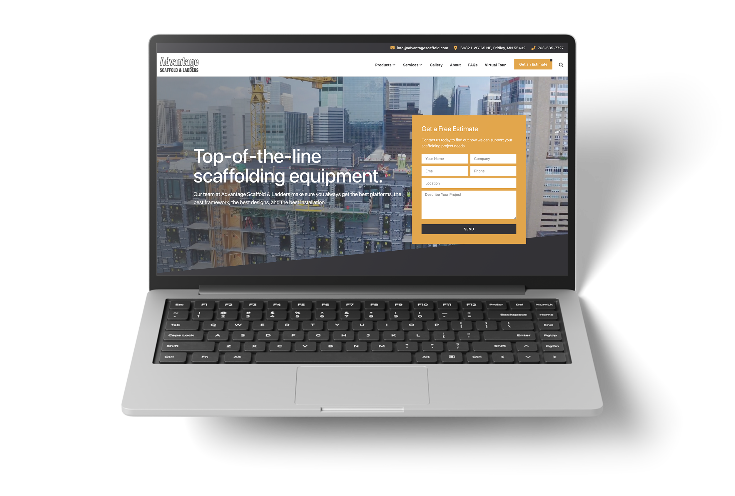 ADVANTAGE SCAFFOLD & LADDERS