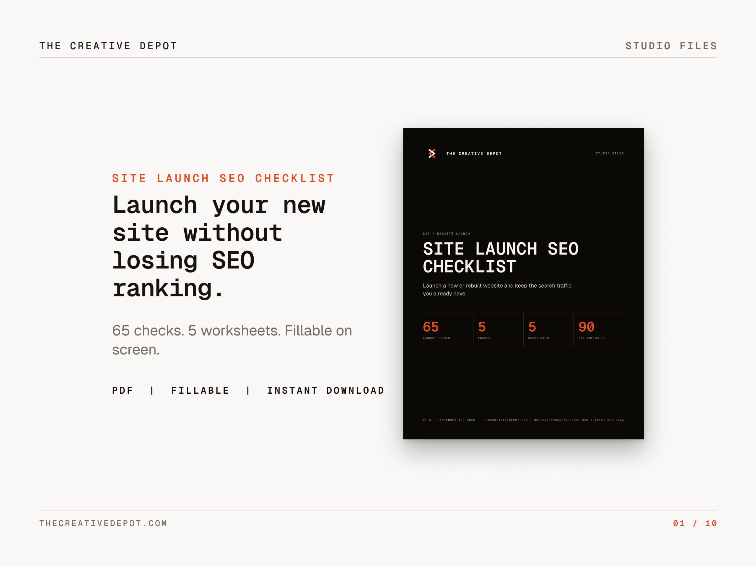 Site Launch SEO Checklist — image 1 of 10